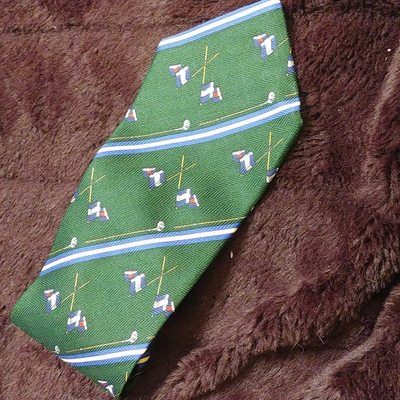 Tommy Hilfiger silk men's necktie - Picture 2 of 4